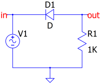 circuit_series_positive_clip_without_bias Clipper Circuits