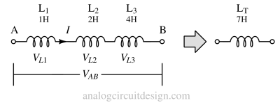 Inductor - Series and Parallel combination