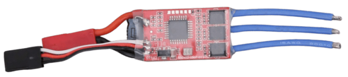 Electronic speed controller (ESC) for brushless motors