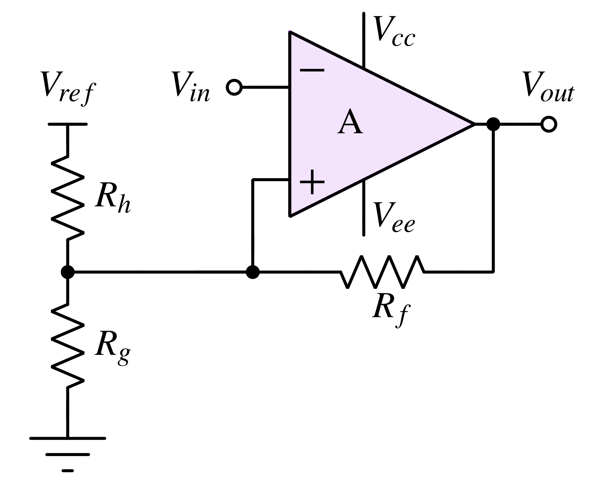 Comparator with Hysteresis (Schmitt Trigger)