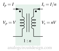 Transformer impedance transformation